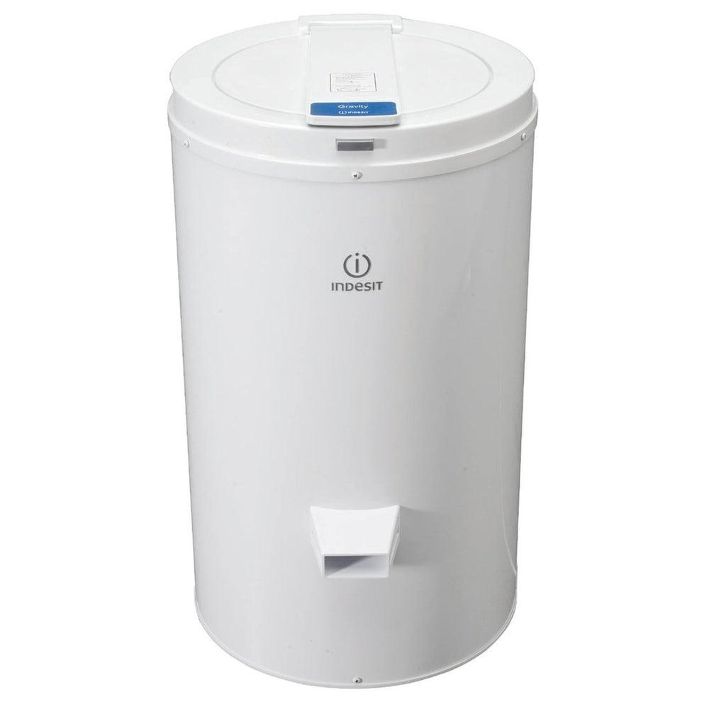 Indesit NISDG428 4kg Freestanding Spin Dryer With Gravity Drain - White | Atlantic Electrics - 39478103343327 