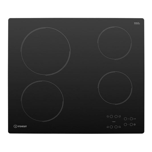 INDESIT RI161C 58cm Touch Control Ceramic Hob - Black | Atlantic Electrics