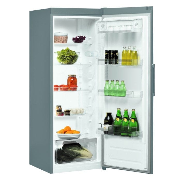 Indesit SI61S 342L Tall Freestanding Fridge - Silver - Atlantic Electrics - 39478105637087 