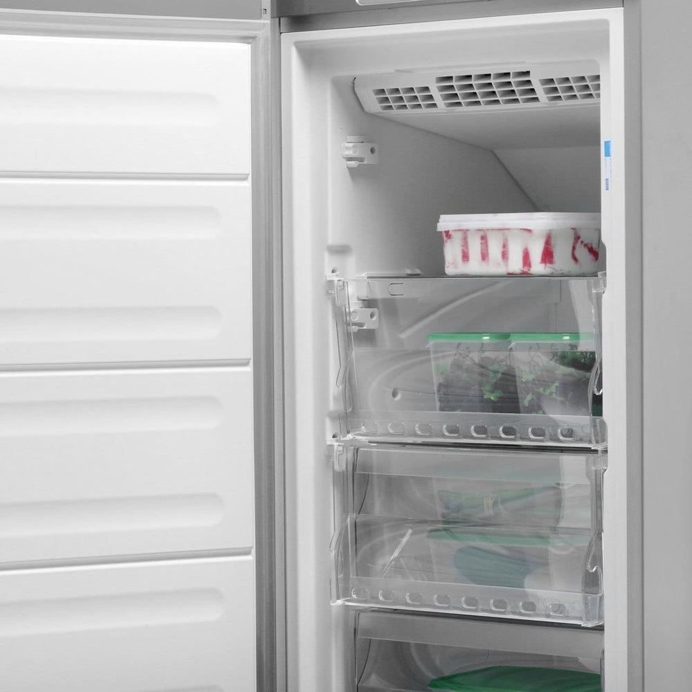 INDESIT UI6F1TS 222 Litre Freestanding Upright Freezer 167cm Tall Frost Free 60cm Wide - Silver - Atlantic Electrics - 39478109798623 