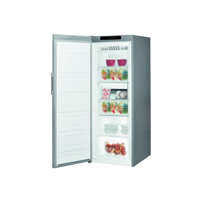 INDESIT UI6F1TS 222 Litre Freestanding Upright Freezer 167cm Tall Frost Free 60cm Wide - Silver - Atlantic Electrics - 39478109569247 