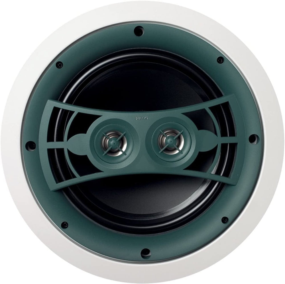 Jamo IO652DVCA2 6.5" 2-Way In-Ceiling Speaker (Single) - White - Atlantic Electrics - 39478106718431 