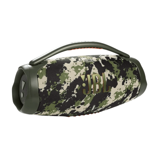 JBL BOOMBOX 3 SQUAD Wireless Portable Waterproof Bluetooth Speaker with Indoor and Outdoor Modes, 24 Hours Playtime - Squad | Atlantic Electrics