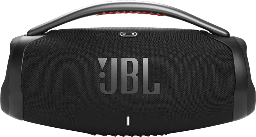 JBL BOOMBOX 3 Wireless Portable Waterproof Bluetooth Speaker with Indoor and Outdoor Modes, 24 Hours Playtime - Black | Atlantic Electrics