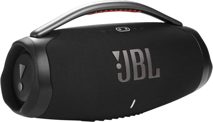 JBL BOOMBOX 3 Wireless Portable Waterproof Bluetooth Speaker with Indoor and Outdoor Modes, 24 Hours Playtime - Black | Atlantic Electrics