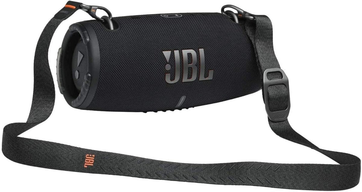 JBL Xtreme 3 Portable Bluetooth Speaker With Rechargeable Battery And Carry Strap - Black | Atlantic Electrics