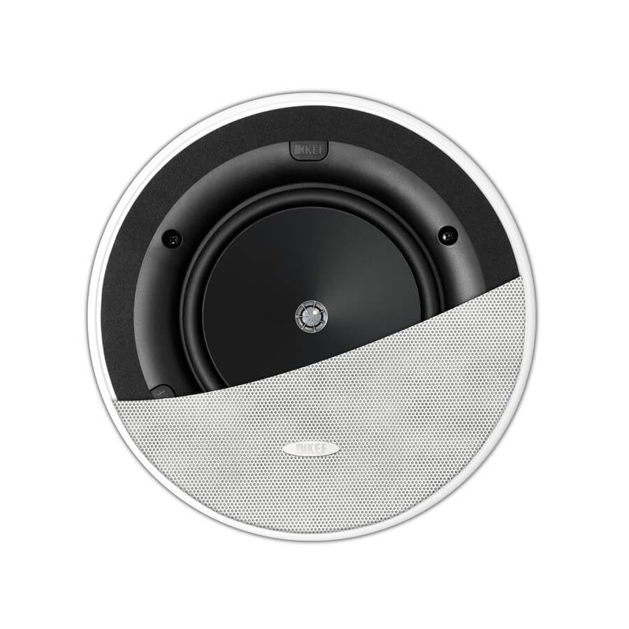KEF Ci160.2CR In Ceiling Speaker (Single) White - Atlantic Electrics - 39478111764703 