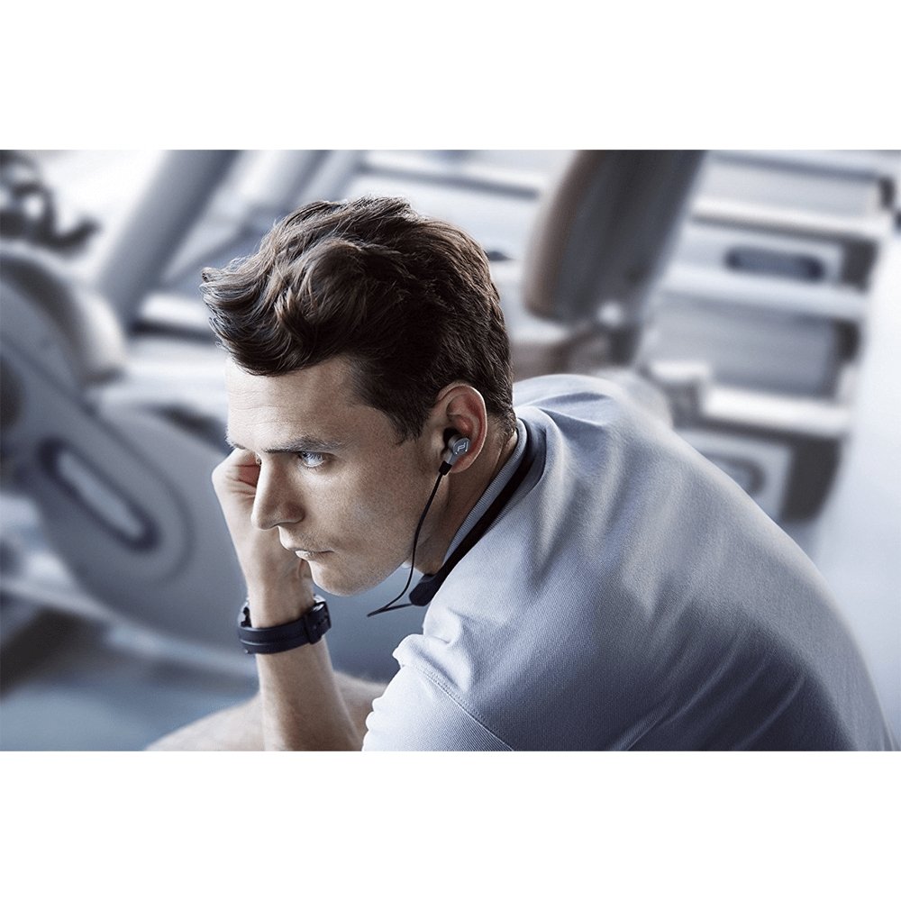 KEF MOTION ONE Porsche Design Bluetooth In-Ear Headphones - Black | Atlantic Electrics - 39478113861855 