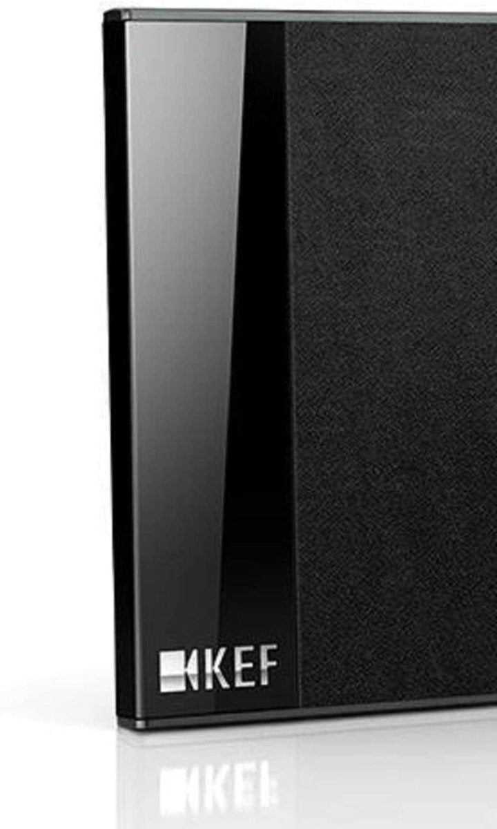 KEF T301C Thin Centre Channel Speaker - Black | Atlantic Electrics - 39478114615519 