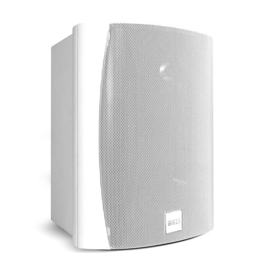 Kef VENTURA 5 White All Weather Outdoor Speakers (Pair) - Atlantic Electrics