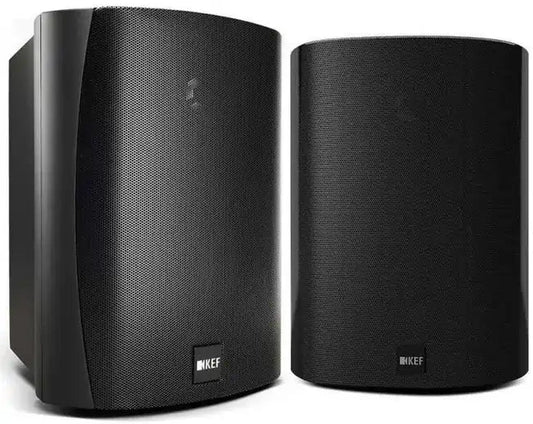 Kef VENTURA 6 Black All Weather Outdoor Speakers (Pair) | Atlantic Electrics