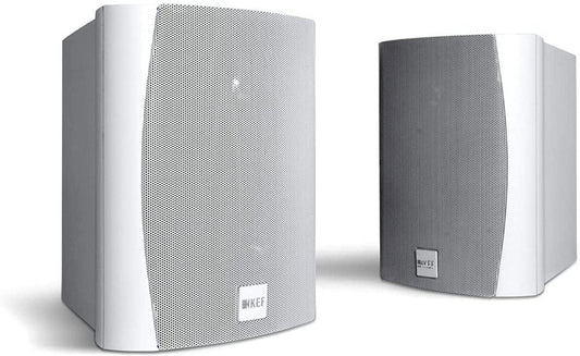 Kef VENTURA 6 White All Weather Outdoor Speakers (Pair) | Atlantic Electrics