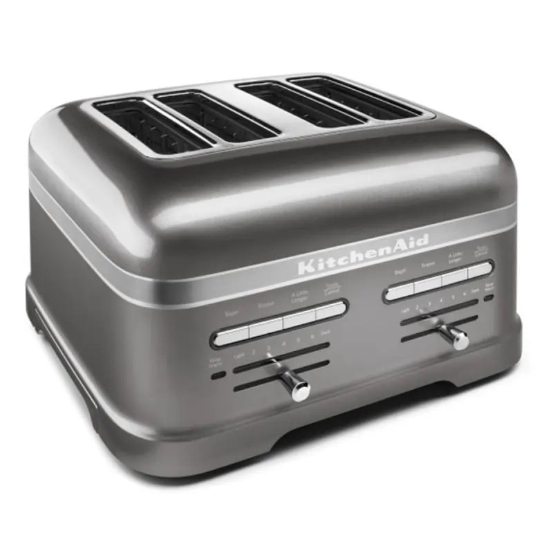 KitchenAid 5KMT4205BMS Artisan 4-Slice Toaster - Medallion Silver | Atlantic Electrics - 40601794117855 