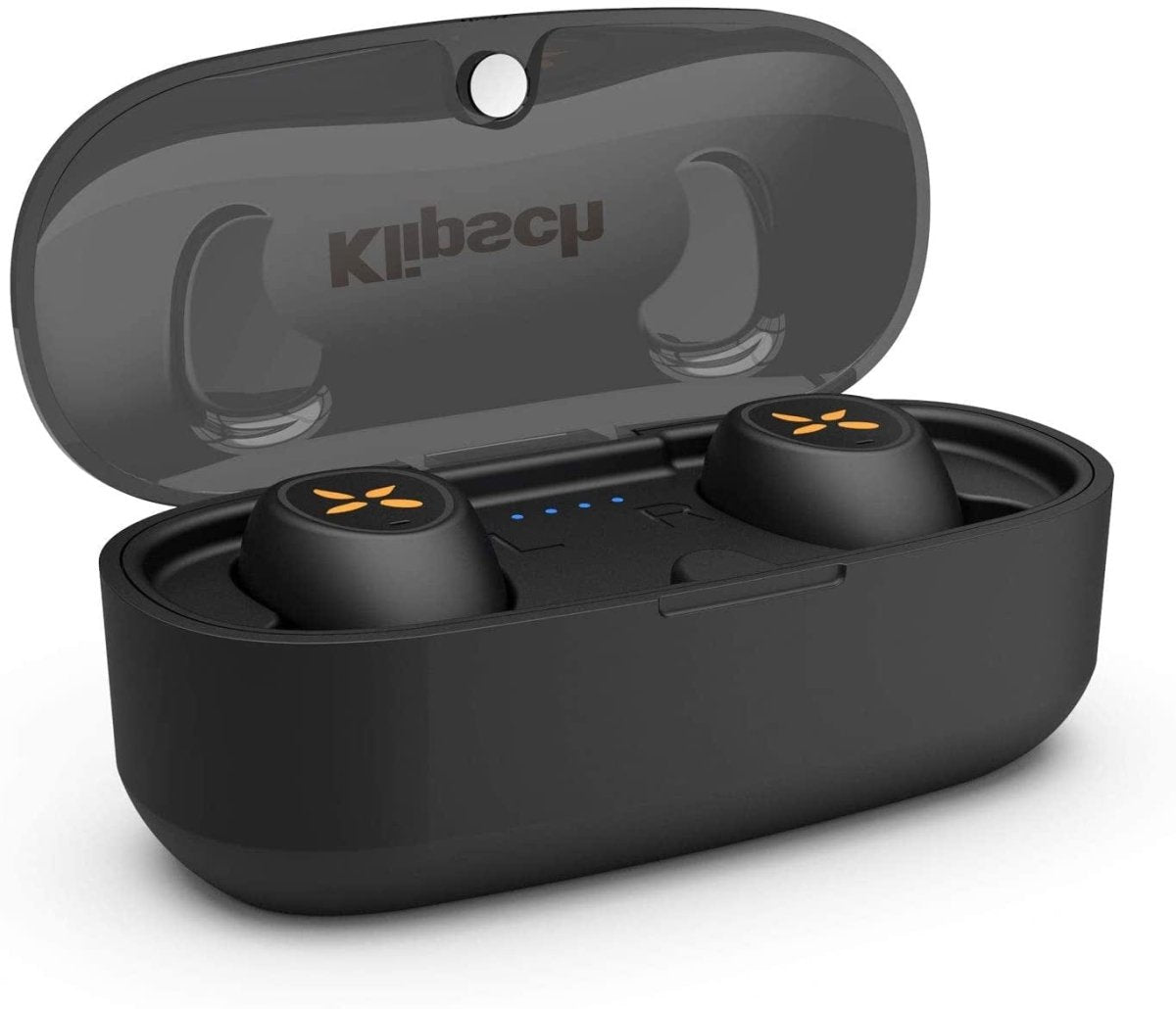 Klipsch S1 True Wireless Bluetooth Earphones With Charging Case and Wireless Charging Pad - Black - Atlantic Electrics
