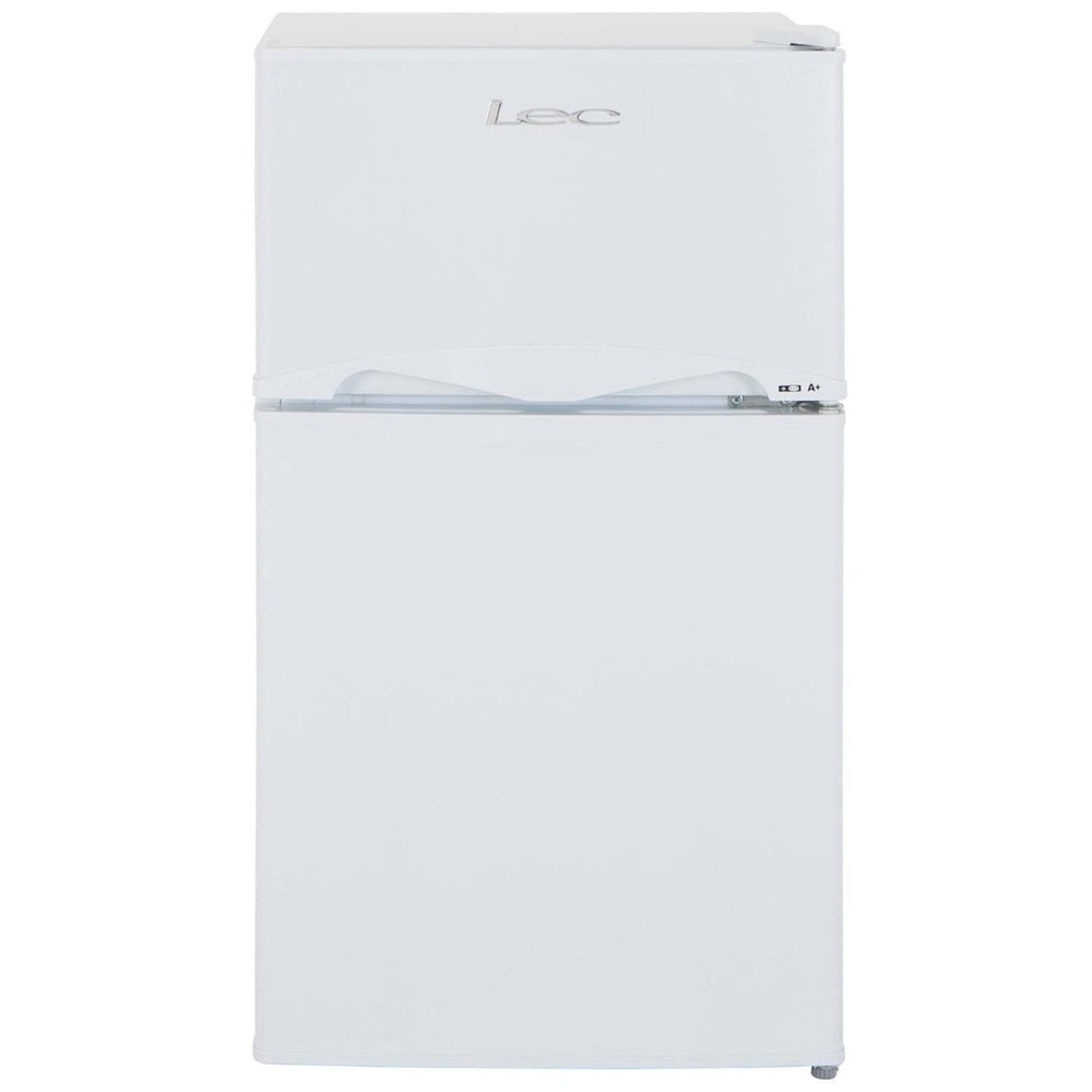 Lec T50084W 50cm Undercounter Manual Defrost Fridge Freezer - White | Atlantic Electrics - 39478137192671 