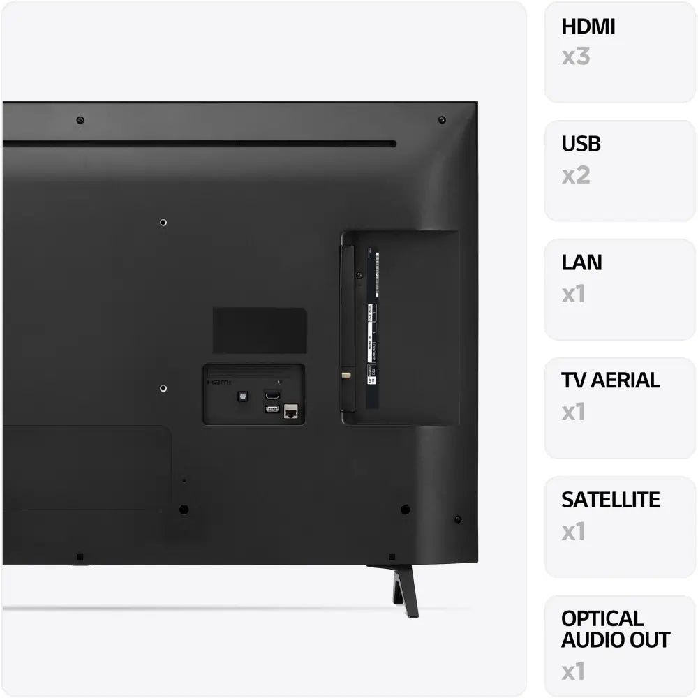 LG 43QNED756RA 43" Smart 4K Ultra HD HDR QNED TV with Amazon Alexa - Ashed Blue | Atlantic Electrics - 40460743672031 
