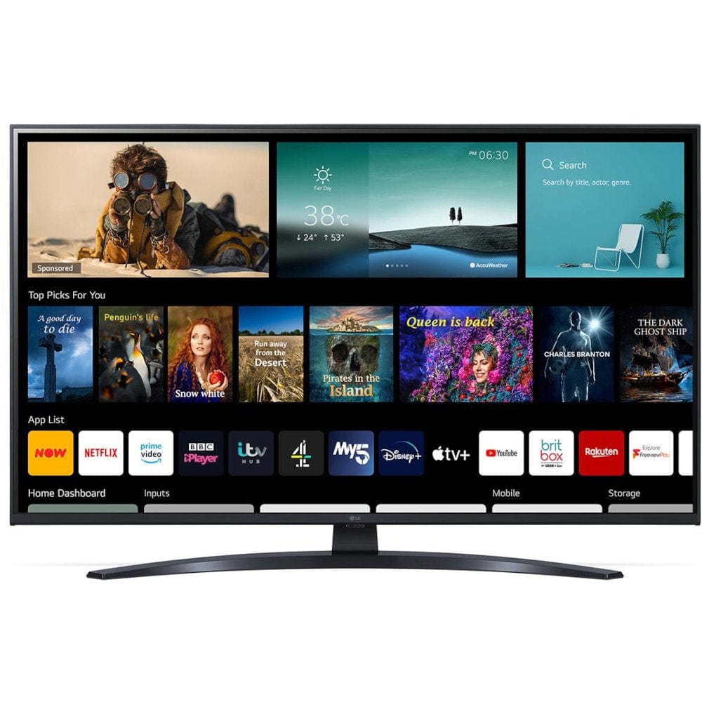 LG 43UP81006LR 43" 4K Smart UHD TV - Google Assistant & Alexa | Atlantic Electrics - 39478138994911 
