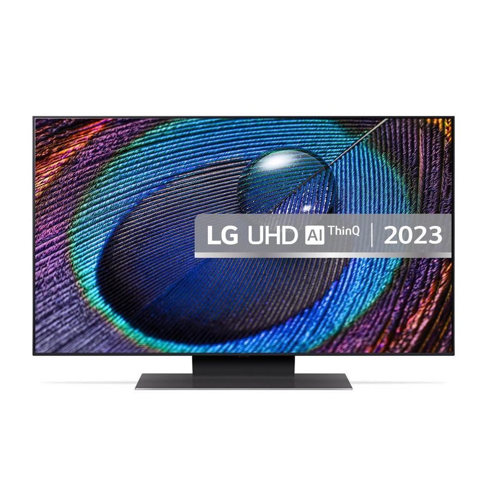 LG 43UR91006LA (2023) LED HDR 4K Ultra HD Smart TV, 43 inch with Freeview Play/Freesat HD, Ashed Blue | Atlantic Electrics - 40157517873375 