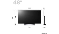 Thumbnail LG 48 Inch OLED48C36LA Smart 4K UHD HDR OLED Freeview TV - 40452196335839
