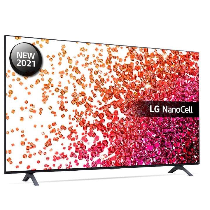 LG 50NANO756PR (2021) LED HDR NanoCell 4K Ultra HD Smart TV, 50 inch with Freeview Play-Freesat HD, Ashed Blue - Atlantic Electrics - 39478140862687 