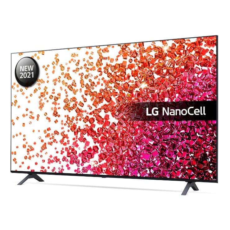 LG 50NANO756PR (2021) LED HDR NanoCell 4K Ultra HD Smart TV, 50 inch with Freeview Play-Freesat HD, Ashed Blue - Atlantic Electrics
