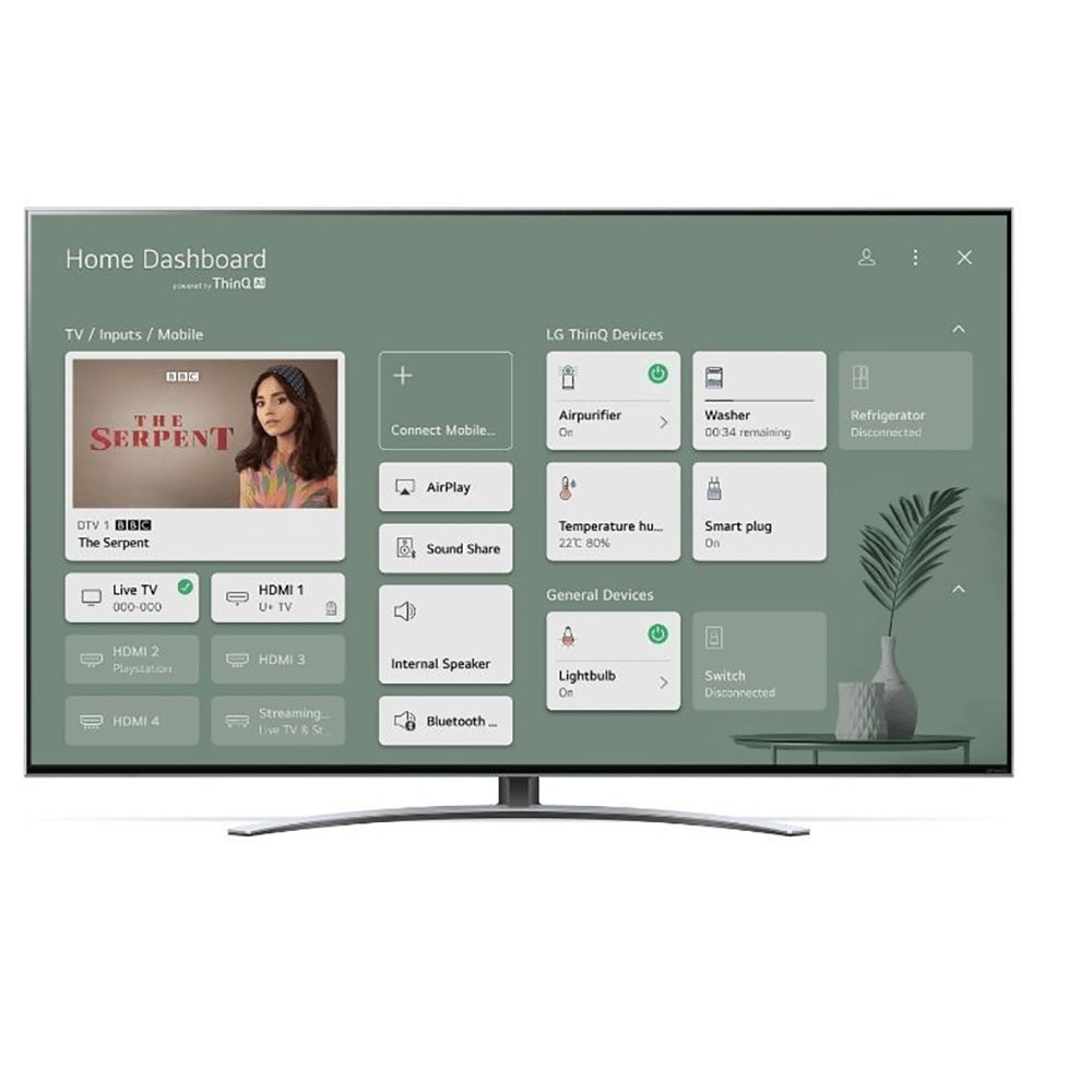 LG 50NANO886PB 50" 4K Ultra HD HDR NanoCell LED Smart TV with Freeview Play Freesat HD & Voice Assistants - Atlantic Electrics - 39478138863839 