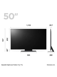 Thumbnail LG 50QNED816RE (2023) QNED HDR 4K Ultra HD Smart TV, 50 inch with Freeview Play/Freesat HD - 40460743344351