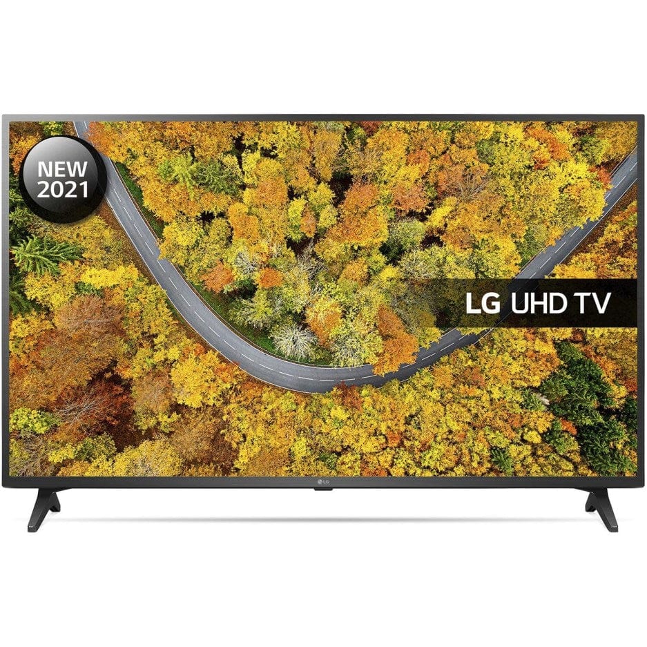 LG 50UP75006LF (2021) LED HDR 4K Ultra HD Smart TV, 50 inch with Freeview Play-Freesat HD, Ceramic Black | Atlantic Electrics