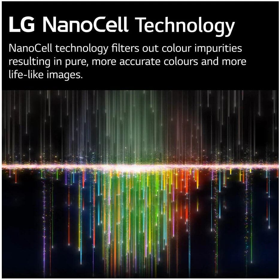 LG 55NANO766QAAEK 55" 4K NanoCell Smart TV with Voice Assistants - | Atlantic Electrics - 39478141649119 