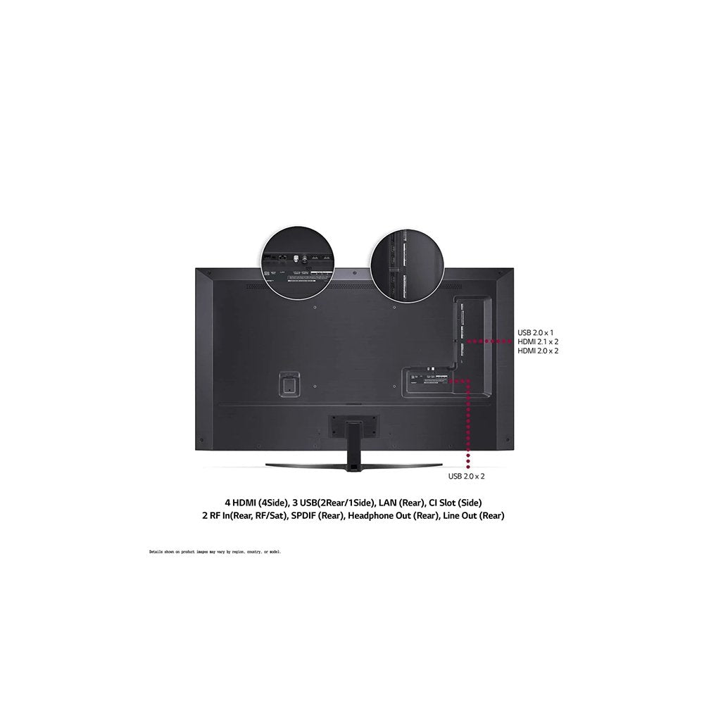 LG 55NANO886PB (2021) LED HDR NanoCell 4K Ultra HD Smart TV, 55 inch with Freeview Play-Freesat HD & Dolby Atmos, Dark Steel Silver | Atlantic Electrics - 39478142664927 