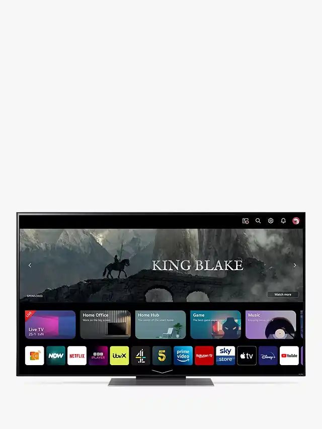 LG 55QNED816RE (2023) QNED HDR 4K Ultra HD Smart TV, 55 inch with Freeview Play/Freesat HD - Ashed Blue | Atlantic Electrics - 40464351985887 