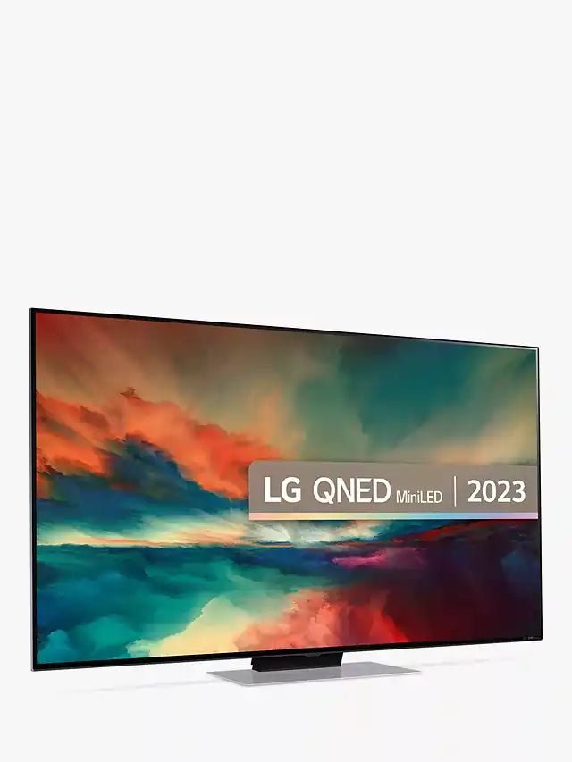 LG 55QNED866RE (2023) QNED MiniLED HDR 4K Ultra HD Smart TV, 55 inch with Freeview Play/Freesat HD - Ashed Blue | Atlantic Electrics