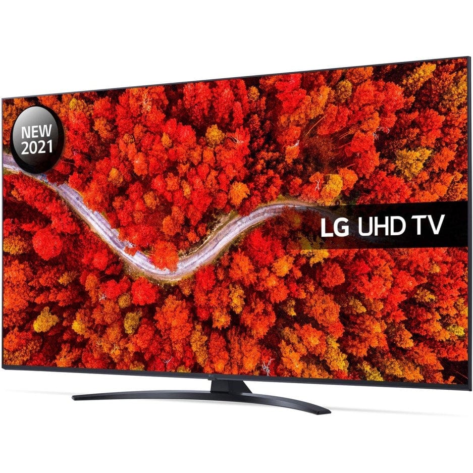 LG 55UP81006LR (2021) LED HDR 4K Ultra HD Smart TV, 55 inch with Freeview Play-Freesat HD, Black - Atlantic Electrics - 39478145253599 