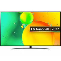 Thumbnail LG 65NANO766QAAEK 65 4K NanoCell Smart TV with Voice Assistants | Atlantic Electrics- 39478143451359