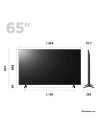 Thumbnail LG 65UR78006LK (2023) LED HDR 4K Ultra HD Smart TV, 65 inch with Freeview Play/Freesat HD - 40464352608479