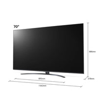 Thumbnail LG 70UP81006LR (2021) LED HDR 4K Ultra HD Smart TV, 70 inch with Freeview Play- 39478149284063