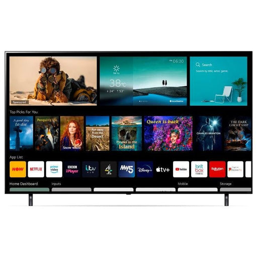 LG 75NANO806PA 75" 4K Ultra HD HDR NanoCell LED Smart TV with Freeview Play Freesat HD & Voice Assistants | Atlantic Electrics