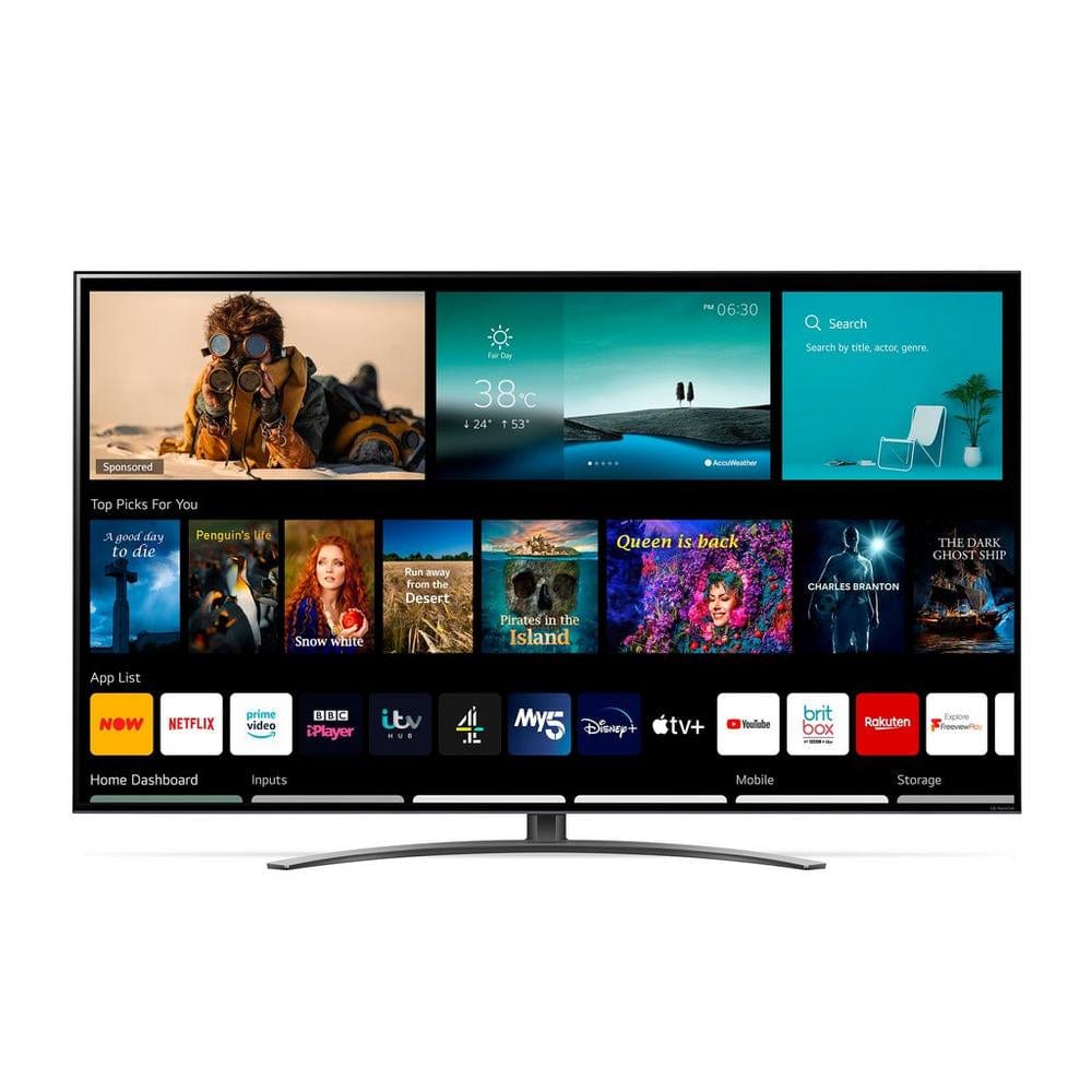 LG 75NANO916PA (2021) LED HDR NanoCell 4K Ultra HD Smart TV, 75 inch with Freeview Play-Freesat HD & Dolby Atmos, Dark Meteor Titan | Atlantic Electrics - 39478149939423 
