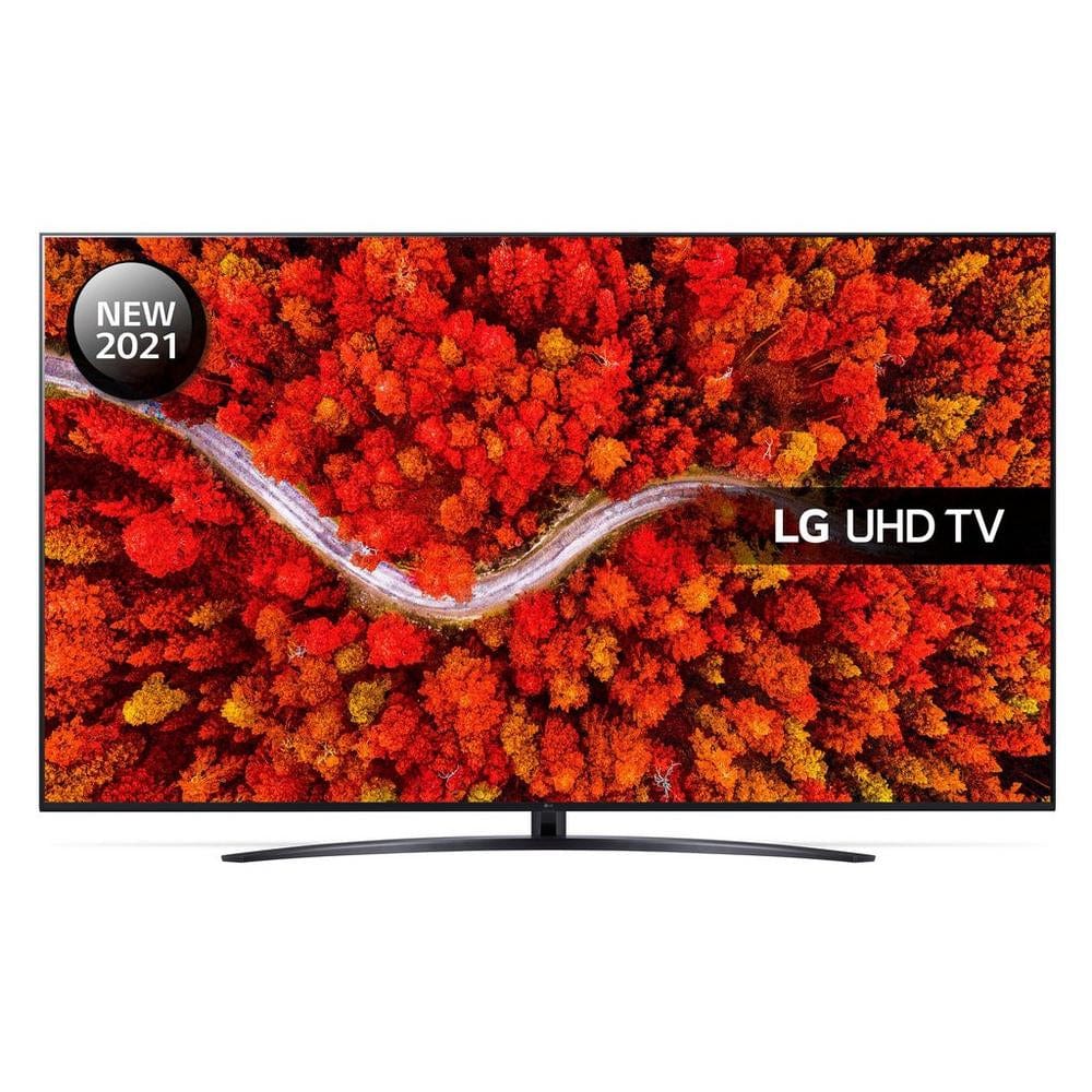LG 75UP81006LR (2021) LED HDR 4K Ultra HD Smart TV, 75 inch with Freeview Play-Freesat HD, Black - Atlantic Electrics