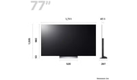 Thumbnail LG 77 Inch OLED77C36LC Smart 4K UHD HDR OLED Freeview TV - 40452197122271