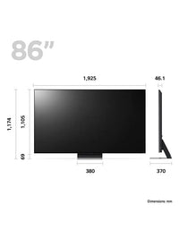 Thumbnail LG 86QNED916QE (2023) QNED MiniLED HDR 4K Ultra HD Smart TV, 86 inch with Freeview Play/Freesat HD - 40464352248031