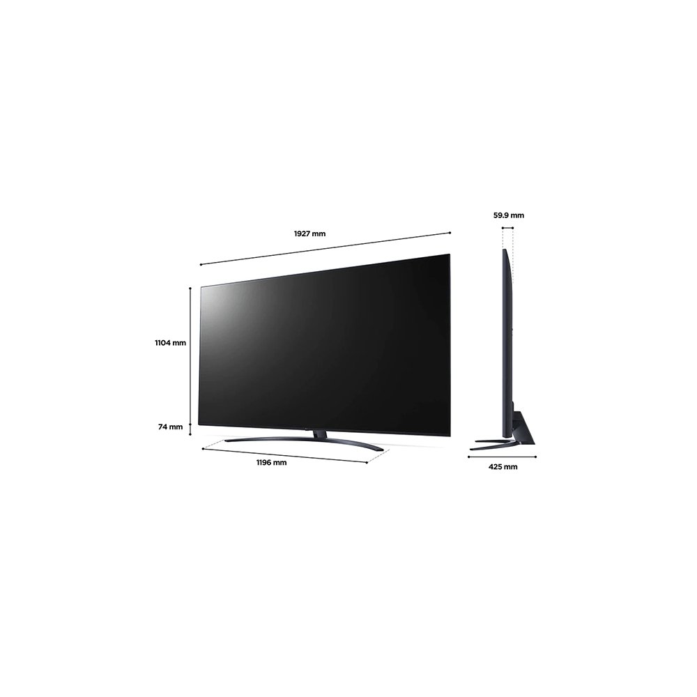 LG 86UQ91006LAAEK 86" 4K LED Smart TV with Voice Assistants | Atlantic Electrics - 39478153248991 