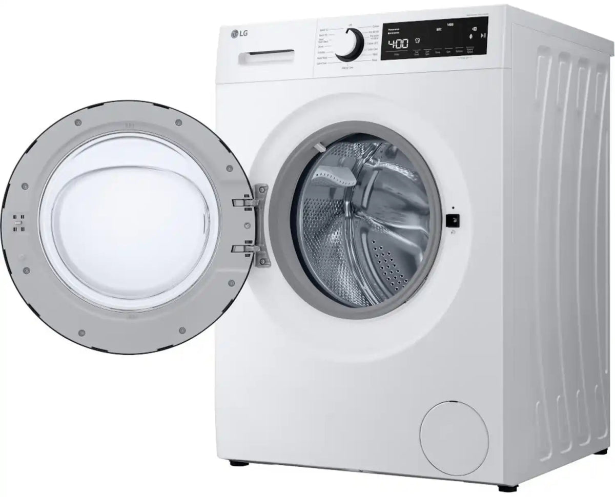 LG F4T209WSE 9kg 1400 Spin Washing Machine - White - Atlantic Electrics