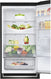 Thumbnail LG GBF61BLHEN 59.5cm 70/30 Freestanding Frost Free Fridge Freezer - 40199558791391