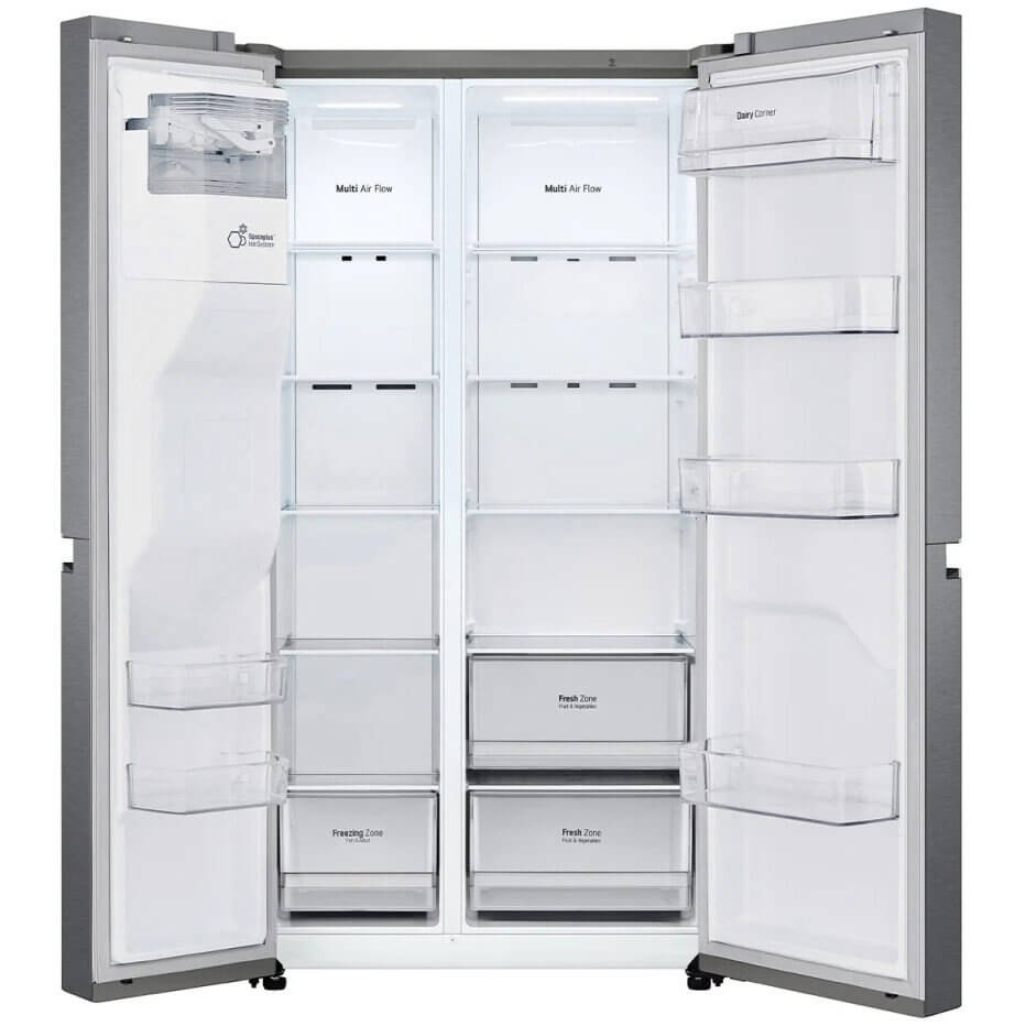 LG GSLD50DSXM 91.3cm Frost Free American Style Fridge Freezer Graphite | Atlantic Electrics - 39478157312223 