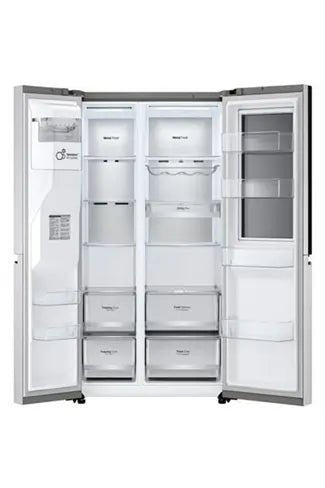 LG GSXV90BSAL 91.3cm Frost Free American Style Fridge Freezer - Stainless Steel | Atlantic Electrics