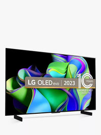Thumbnail LG OLED42C34LA (2023) OLED HDR 4K Ultra HD Smart TV, 42 inch with Freeview Play/Freesat HD & Dolby Atmos - 40452203118815