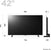 Thumbnail LG OLED42C34LA (2023) OLED HDR 4K Ultra HD Smart TV, 42 inch with Freeview Play/Freesat HD & Dolby Atmos - 40157519282399