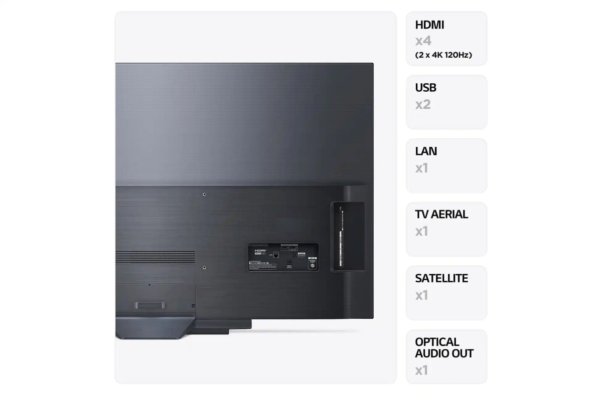 LG OLED55B36LA (2023) OLED HDR 4K Ultra HD Smart TV, 55 inch with Freeview Play/Freesat HD & Dolby Atmos - Black | Atlantic Electrics
