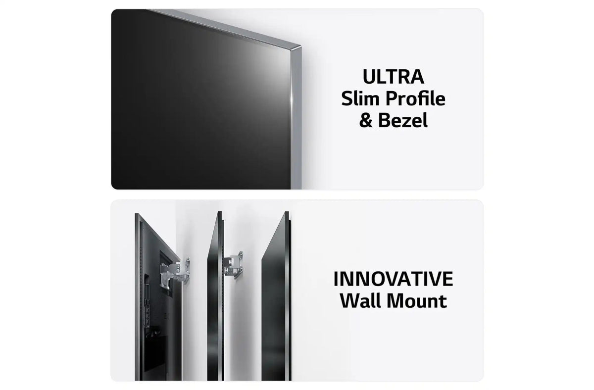 LG OLED55G36LA (2023) OLED HDR 4K Ultra HD Smart TV, 55 inch with Freeview Play/Freesat HD, Dolby Atmos & One Wall Design - Titanium Grey | Atlantic Electrics